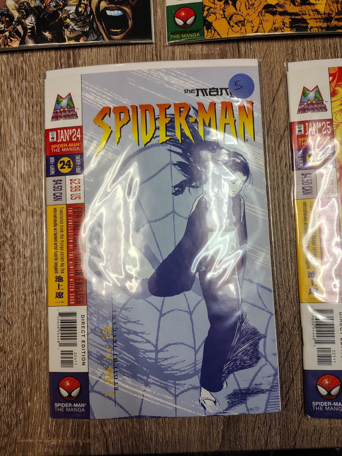 SPIDER-MAN: The MANGA (Marvel Imports) Lot of 11 issues(3-6, 8-12, 24, 25) Item image 15