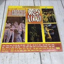 Smokey Robinson &amp; The Miracles &quot;Away We A GO-GO&quot; 1966 Tamla LP-TS-271 Vinyl - £6.27 GBP