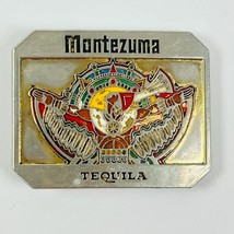 Montezuma Mexico Aztec Myan Maya Tribe Warrior God Symbol Tequila Buckle - $271.12 MXN