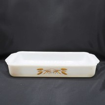 Fire King Ovenware Golden Wheat Baking Pan 2qt 411 Anchor Hocking - £90.24 GBP