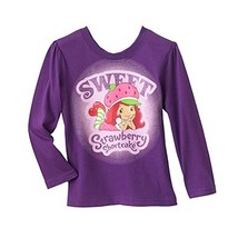 Toddler Girls Sweet Strawberry Shortcake Tee Top Nwt 2T Msrp $18 Purple - £7.15 GBP