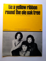 Tie A Yellow Ribbon Round The Ole Oak Tree Tony Orlando Dawn Sheet Music... - $18.62