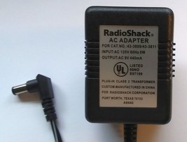 Radio Shack 43-3809 43-3811 AC Adapter Power Supply 9 Volt AC 440mA Barr... - $14.84