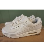 NIKE AIR MAX 90 WHITE-WOLF GREY MENS SZ 7 —  WMNS SZ 8.5 [CN8490-100] - $67.72