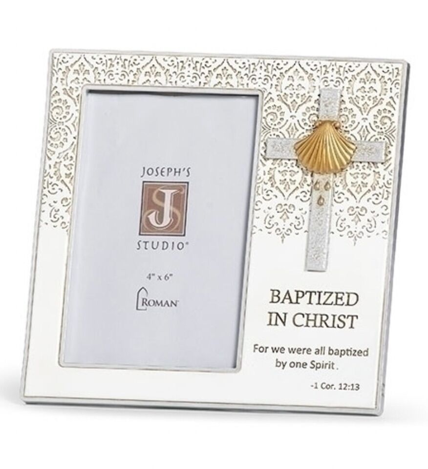 Baptism Photo(4"x6") Frame, New #RM-019