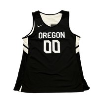 Nike Oregon Ducks Basketball Reversible Practice Jersey Black White Men&#39;s Large - $24.99