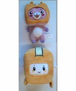 Lankybox Foxy and Boxy Plush Stuffed Toys ! - $19.95 CAD