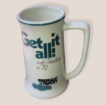 Peerless Faucet 1972 Buntingware Tall Mug “Get It All With Peerless In ‘72” - $22.14