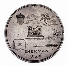 Guerre Civile sur-Mesure Argent 8R Identification Disque pour Thomas Ave... - €16.191,20 EUR