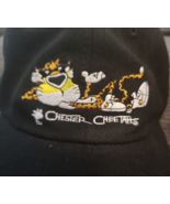 Vintage Chester Cheetah Cheetos Black Snapback Hat Planet Lunch Snack Merch - £14.84 GBP