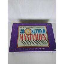 30 SECOND MYSTERIES - Brainteaser Game - Vintage 1995 University Games - €13,18 EUR