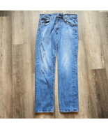 Polo Ralph Lauren Jeans Mens 30x30 Varick Slim Straight Leg Distressed F... - £31.45 GBP