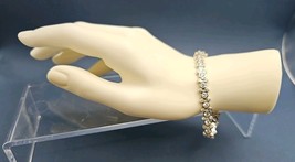 Disney Mickey Mouse Sterling Silver CZ Link 7&quot; Tennis Bracelet  - $59.99