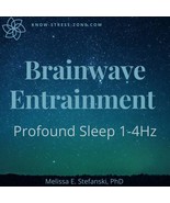 Brainwave Entrainment: PROFOUND SLEEP Delta Brainwaves 1-4Hz; 10X 1-Hour... - £3.21 GBP