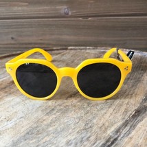Steve Madden Yellow Round Lens Sunglasses - £25.91 GBP