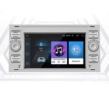 Podofo 7&quot; 2 din Car Radio Multimedia Player Sliver 2 32G - £284.99 GBP
