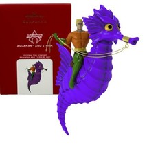 Hallmark Keepsake Ornament Aquaman and Storm 2020 New Sealed - £23.82 GBP