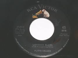 Floyd Cramer The First Hurt Lovesick Blues 45 Rpm Record Vinyl RCA Label - £9.36 GBP