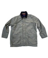 Izod Mens Field Utility Jacket Work Coat Khaki Canvas Lining Snap and Zi... - €27,56 EUR Izod Mens Field Utility Jacket Work Coat Khaki Canvas Lining Snap and Zi... - €27,56 EUR