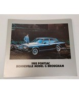 1982 PONTIAC Bonneville G Brougham Showroom Dealer Advertisement 17x20 C... - $3,763.16 MXN
