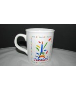 Eiffel tower Paris coffee cup rainbow colors colours mug made England so... - £8.21 GBP