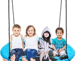 Flying Saucer Swing 60 Inch 880Lb Anti-Fade Tree Swing Set Outdoor Indoo... - $143.99