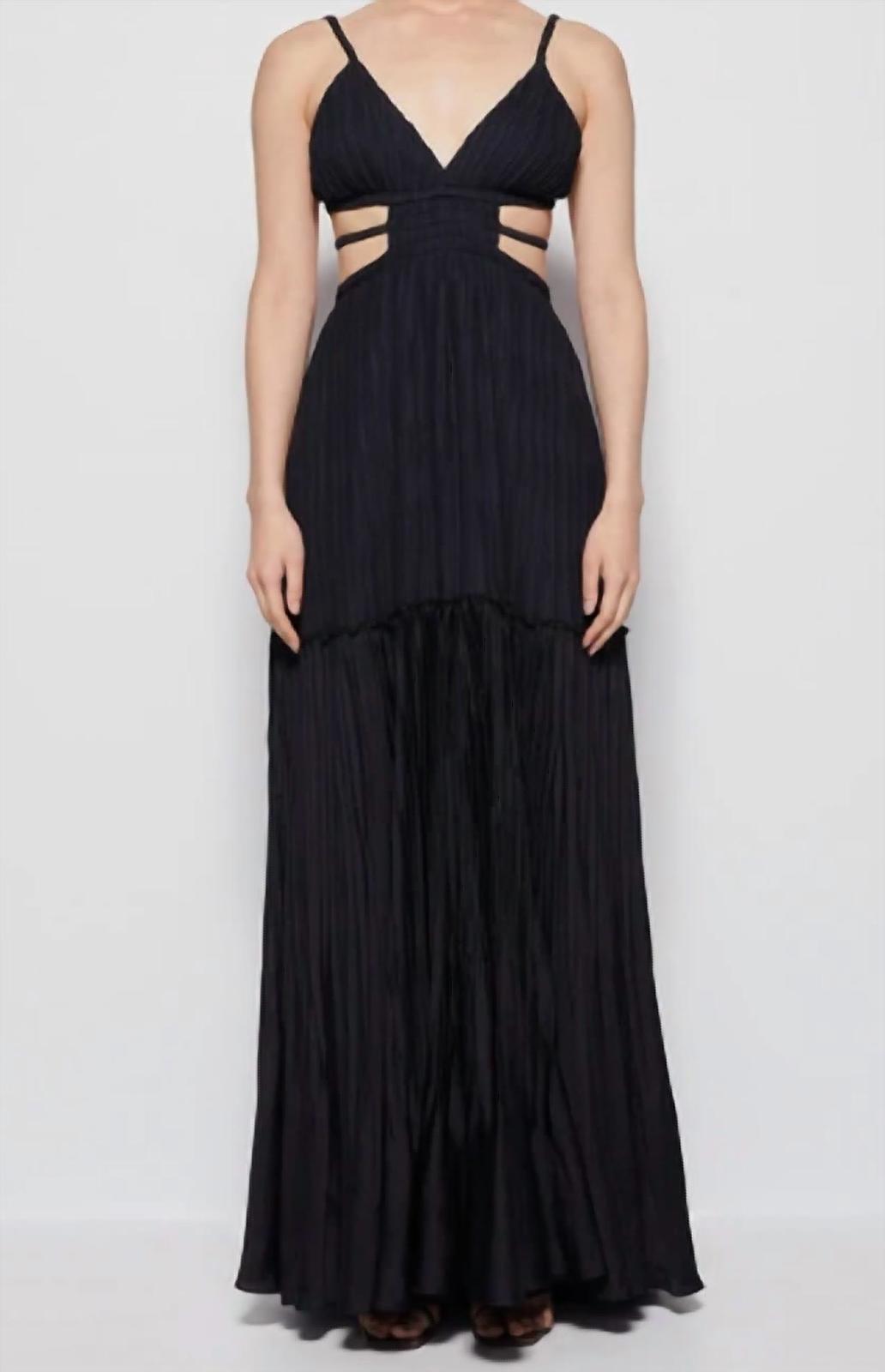 Jonathan Simkhai liz mushroom dress in Black