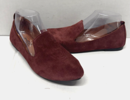MIZ MOOZ WOMEN&#39;S BUTTERY SUEDE  FLATS SLIP ON SHOES RED  37EU / 7US  X-61 - $58.41