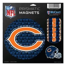 Chicago Bears Magnets 11x11 Prismatic Sheet - €34,56 EUR