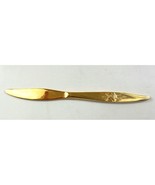 Hanford Forge Gold Avon Rose  Place Dinner Knife 8 1/2 Inches - £7.80 GBP