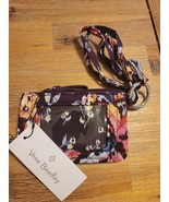 Vera Bradley Iconic Zip ID Lanyard Set Indiana Rose NWT Floral - $19.75