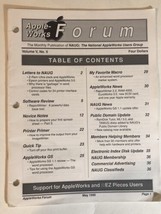 vintage Apple Works Forum May 1990 - $4.94