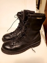 Rocky Outdoor Gear Vibram Gortex Black Lace Up Boots Men&#39;s Size 10.5 EW ... - $37.64