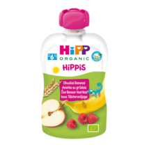 HiPP Hippis Organic Apple Banana Raspberry Puree with Grains - $5.69+