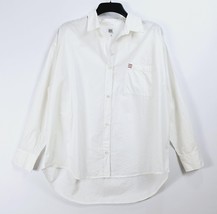Urban Outfitters BDG White Oversized Sadie Shirt Size Small NEW - £22.00 GBP
