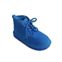 UGG Neumel II Chukka Boots Big Kids Size 4 Womens Sz 5 Suede Dive Blue 1017320K - £69.94 GBP