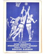 Boston Garden 1950 MA interscholastic basketball Tourn program sporting ... - $460.12 MXN Boston Garden 1950 MA interscholastic basketball Tourn program sporting ... - $460.12 MXN