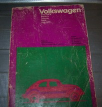 CHILTON&#39;S VOLKSWAGEN REPAIR &amp; TUNE-UP GUIDE - 1949-1971 - SC - Gd. cond! - £15.62 GBP
