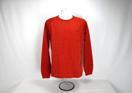 Columbia Activewear Long Sleeve Sweatshirt Men&#39;s Sz L Soft Fleece Sportswear - £21.14 GBP