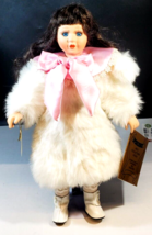 Seymour Mann Connisseur Series 16 Inch Winter Wonderland Porcelain Doll with Tag - $29.69