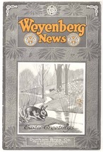Weyenberg News Milwaukee WI Dunham Bros Brattleboro VT boots 1920 magazi... - $14.00