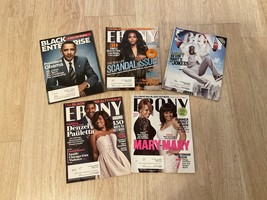 Lot of 5 Magazines Ebony 2013 Black Enterprise President Obama - £13.45 GBP