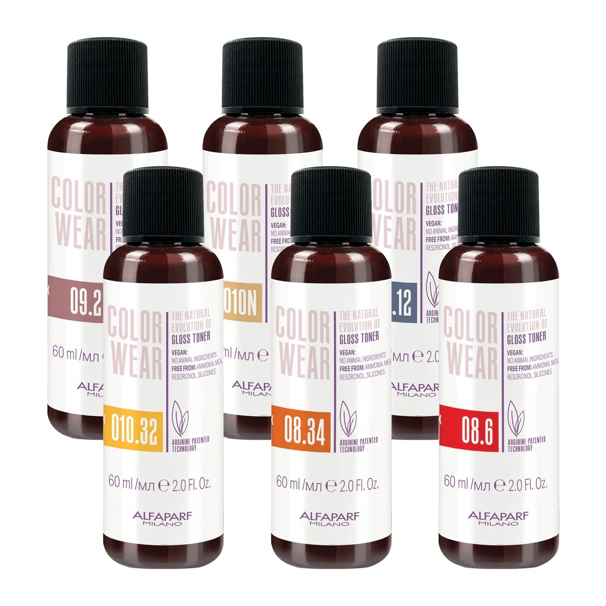 Alfaparf Milano The Natural Evolution Of Gloss Toner Color Wear 06 2oz 60ml - $14.85