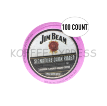 Jim Beam Dark Roast Single Serve Coffee, 100 cups, Keurig 2.0 Compatible - £43.16 GBP