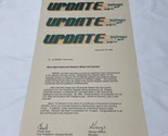 1989 McDonnell Douglas Missile Systems Company Contract Updates Letters ... - £38.98 GBP