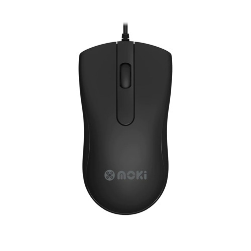 Moki USB Optical Mouse (Black) - Wired - $23.21