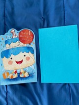 American Greetings Boy Birthday Cake One Year Old Birthday Card *NEW* LL1 - $84.31 MXN