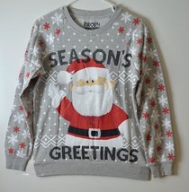 Rudolph Women Santa Claus Holiday Sweatshirt - £26.16 GBP