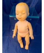Luvabella Interactive Doll Newborn Brown Hair 14.5&quot; NOT WORKING For Parts - $19.18 CAD