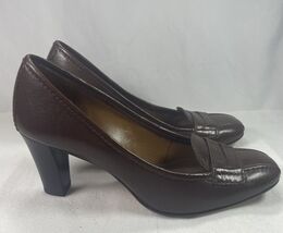 Women’s Antonio Melani Shoes Size 8.5 Brown Leather Dress Shoes - $14.50